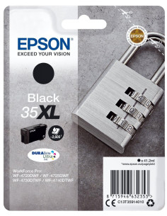 EPSON TINTA NEGRO WORKFORCE PRO WF-4720DWF 4725DWF 4730DWF 4730DTWF 4740DTWF - N 35XL