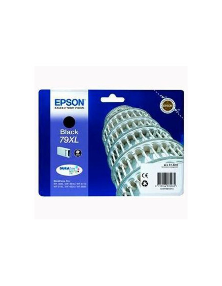 CARTUCHO INKJET EPSON T790140 N79XL WORKFORCE PRO WF-4630DWFWF-4640DTWFWF-5110DWWF-5190DWWF-5620DWFWF-5690DWF NEGRO 418 ml