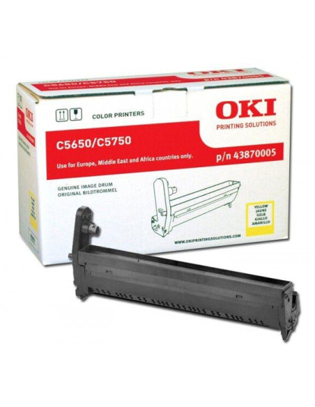 TAMBOR OKI C56505750 AMARILLO 20000 PAG