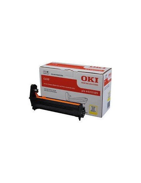 TAMBOR OKI 44315105 C610N AMARILLO 20000 PÁG