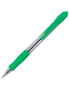 BOLÍGRAFO PILOT SUPERGRIP VERDE CLARO