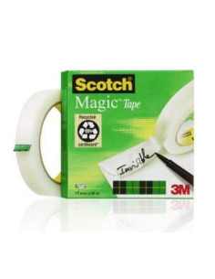 CINTA ADHESIVA INVISIBLE SCOTCH MAGIC 19 mm x 66 m