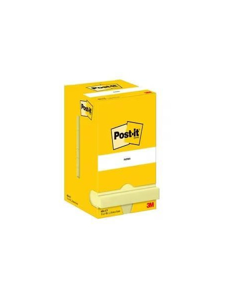 PACK 12 BLOC DE NOTAS REPOSICIONABLES POST-IT 76x76mm