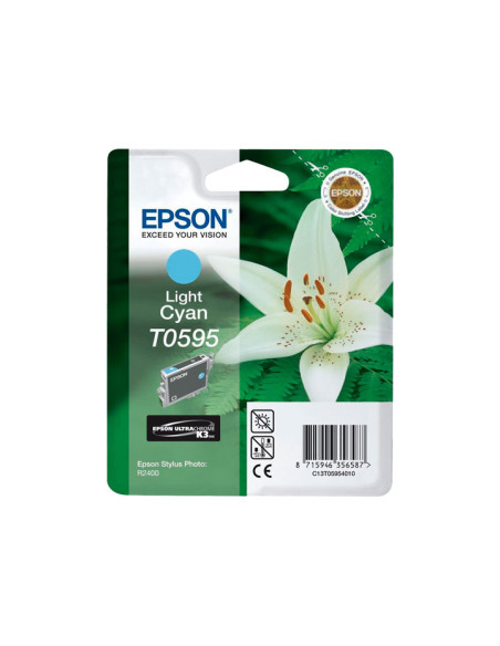 CARTUCHO INKJET EPSON T059540 STYLUS PHOTO R2400 CIAN CLARO
