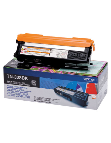 TONER BROTHER TN-328BK NEGRO HL-4570CDW4570CDWT 6000Pág