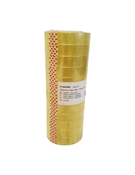 CINTA ADHESIVA GRAFOFILM TRANSPARENTE rollo 33x12