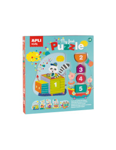 PUZZLE CON ENCAJE APLI KIDS MI PRIMER