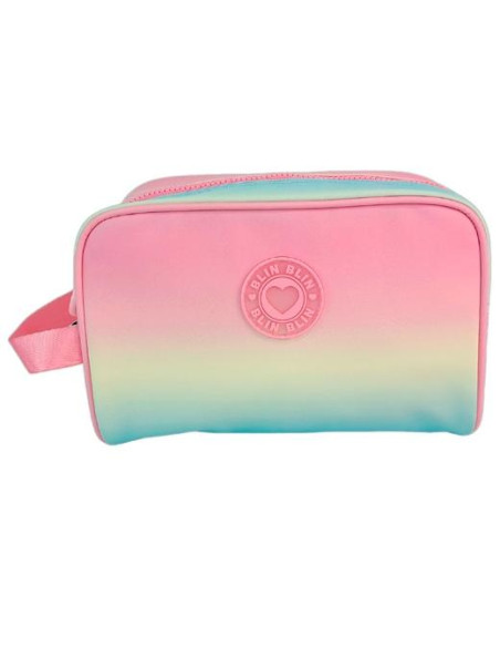 TOYBAGS NECESER BLIN BLIN GRADIENT PINK 15X25X11CM IMPERMEABLE