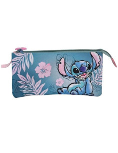 TOYBAGS ESTUCHE TRIPLE STITCH PINK 8X22X8CM POLIÉSTER TRANSPIRABLE