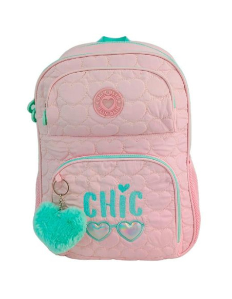 TOYBAGS MOCHILA PRIMARIA BLIN BLIN CHIC DOBLE COMPARTIMENTO 44X31X17CM ADAPTABLE A CARRO