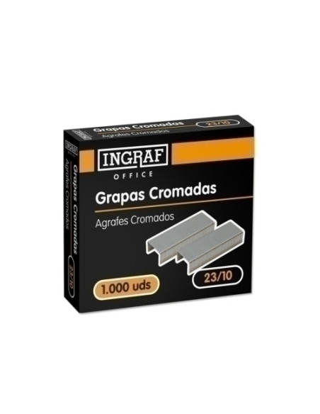 GRAPAS OFFICE GRUESOS 2310 GALVANIZADAS caja de 1000