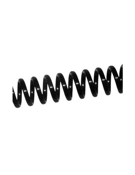 YOSAN ESPIRAL PLÁSTICO PASO 51 64 10MM NEGRO PACK 100 UD