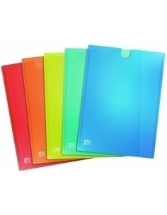 DOSIER UÑERO OXFORD URBAN EASY GO PP TRANSLUCIDO A4 300 SURTIDO 5 colores