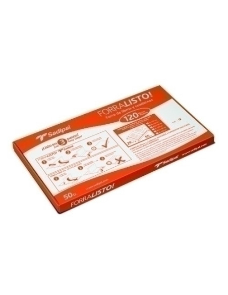 FORRO AJUSTABLE SADIPAL PVC TRANS 120 22 x 45