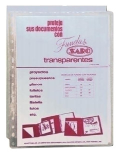 FUNDA MULTITALADRO SARO PVC 100 F 16 TALRFZO PAQUETE de 100