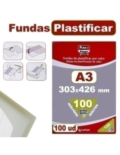 FUNDA PLASTIFICAR FIXO A3 100 PAQUETE de 100