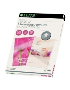 FUNDA PLASTIFICAR LEITZ 216x303 A4 125 PAQUETE de 100