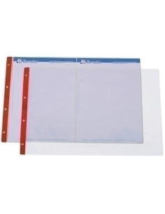 FUNDA IBERPLAS PVC 100 PLNJ A3 APAISADO 4 TALRFZO PAQUETE de 50