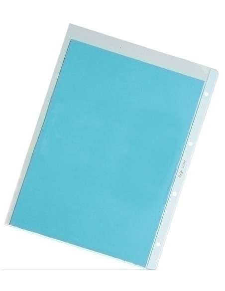 FUNDA MULTITALADRO PARDO PVC 100 A4 4 TALRFZO PAQUETE de 100