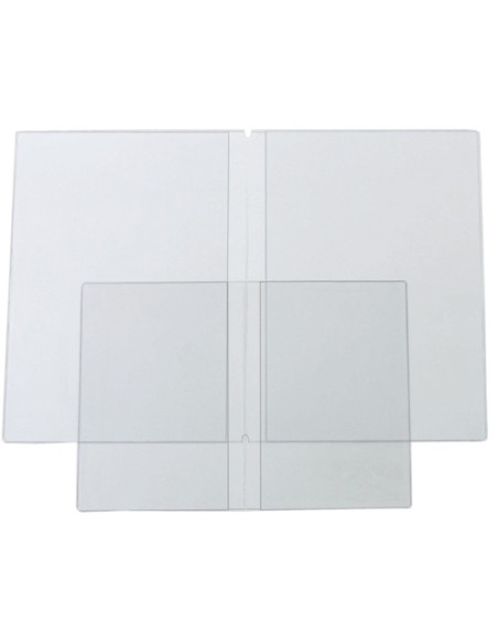 FUNDA CARNET IBERPPVC MENU 150 DOBL4 PAQUETE de 50