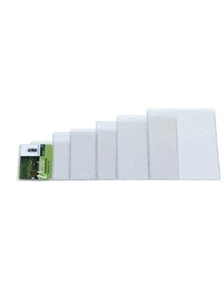 FUNDA PORTACARNET IBERPLAS PVC 150 REBAJE PLNJ81Q 4 PAQUETE de 50