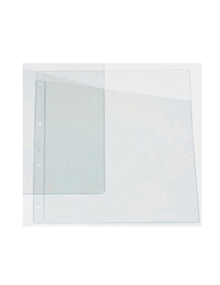 FUNDA para PLANOS IBERPLAS PVC 100 PLNJ A4 CORTE DIAGONAL 4 TAL PAQUETE de 100 Medidade la funda 211 x 300 mm y el hueco 192 x 2