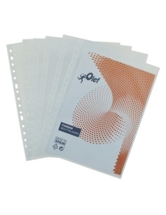 FUNDA MULTITALADRO OLEF PP  90 PLNJ A4 16 TALRFZO PAQUETE de 100