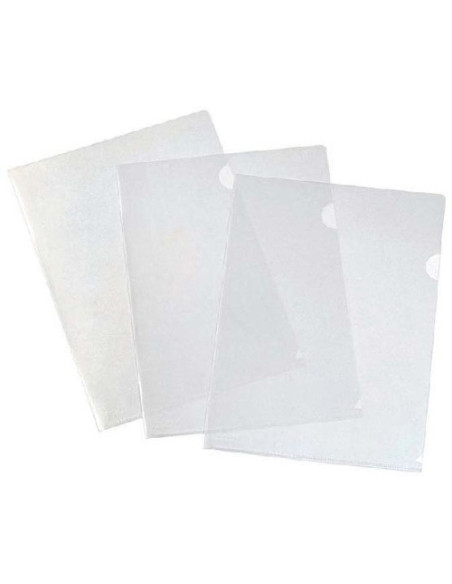 DOSIER ANGULO RECTO DATABANK PP 200 A4 CRISTAL PAQUETE de 12