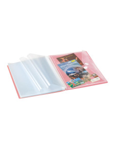 CARPETA FUNDAS TARIFARIO CARCHIVO SOFT PP ARCHIVEX A4  20 F ROSA PASTEL 2