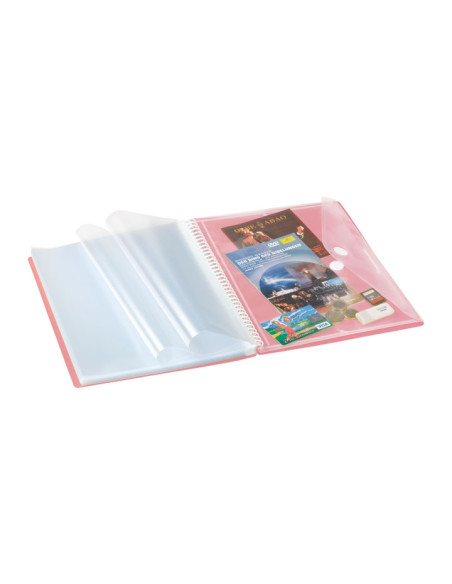 CARPETA FUNDAS TARIFARIO CARCHIVO SOFT PP ARCHIVEX A4  20 F ROSA PASTEL