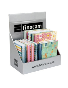 AGENDA ESCOLAR 2025-26 FINOCAM CATALAN DIVA ASSORTIMENT EXPOSITOR DE 15