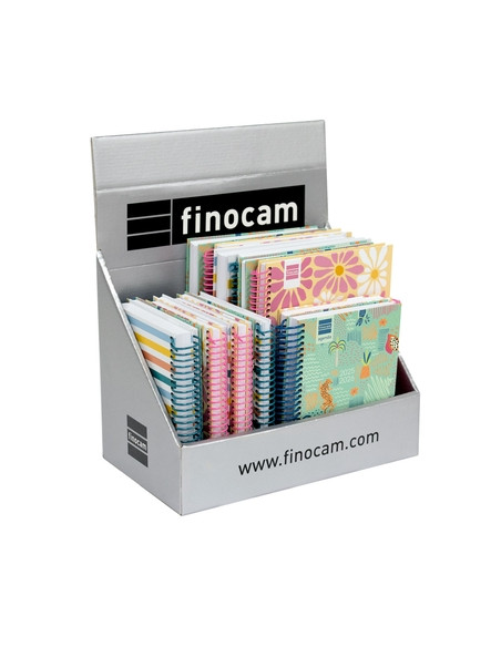 AGENDA ESCOLAR 2025-26 FINOCAM CATALAN DIVA ASSORTIMENT EXPOSITOR DE 15