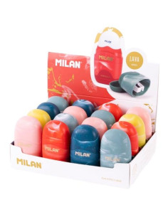 MILAN AFILABORRAS CAPSULE LAVA SURTIDO CAJA EXPOSITORA 16 UD