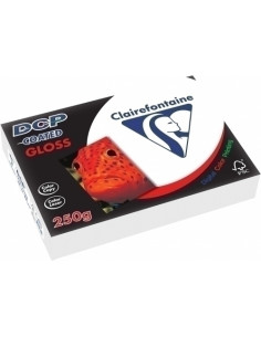 PAPEL A4 CLAIREFONTAINE DCP COUCHE GLOSS 250g 250h