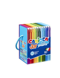 ROTULADOR FIBRA CARIOCA JOY CAJA PREMIUM de 60