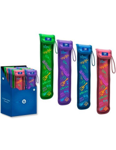 LAGART FUNDA PARA FLAUTA CON ASA DO-RE-MI COLORES SURTIDOS