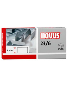 NOVUS GRAPAS 236 PARA GRAPADORAS DE GRUESOS CAJA 1000 UD