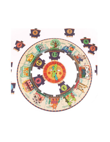 PUZZLE XXL MIDEER RELOJ