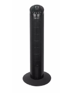 GRUNKEL VENTILADOR DE TORRE 45W 3 VELOCIDADES C/TEMPORIZADOR NEGRO