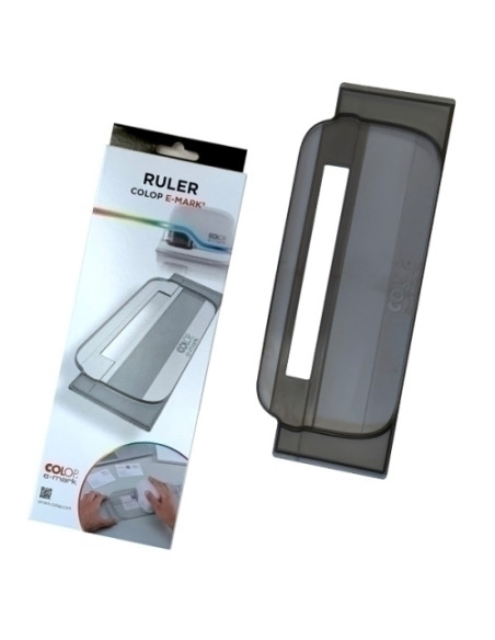 ACCESORIO SELLO COLOP ELECTRONICO E-MARK REGLA ALINEADORA