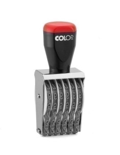 NUMERADOR MANUAL COLOP 07006 7mm6 bandas