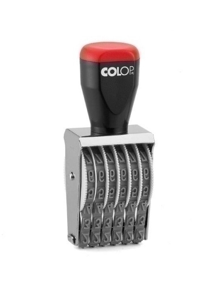 NUMERADOR MANUAL COLOP 07006 7mm6 bandas