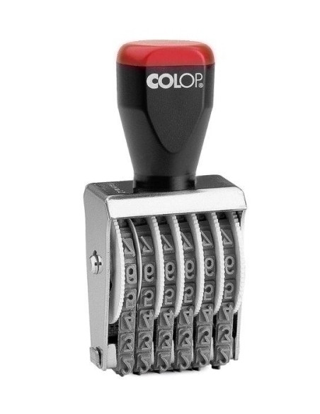 NUMERADOR MANUAL COLOP 09006 9mm6 bandas