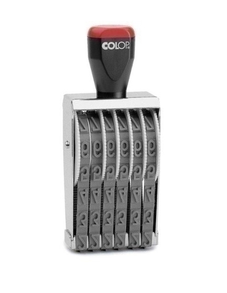 NUMERADOR MANUAL COLOP 12006 12mm6 bandas