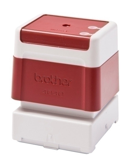 SELLO PERSONALIZ entAUT BROTHER 40x40 mm ROJO