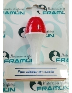 SELLO entMANUAL FRAMUN  PARA ABONAR EN CUENTA