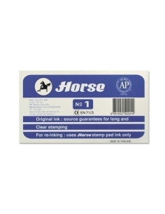 TAMPON HORSE N1 AZUL