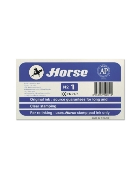 TAMPON HORSE N1 AZUL