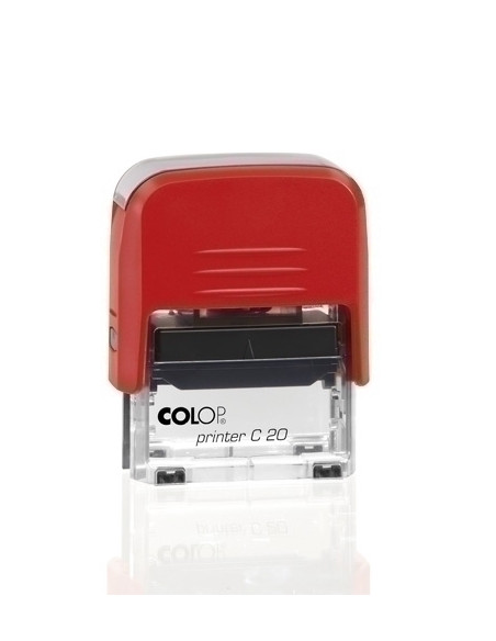 SELLO entAUT COLOP PRINTER C20 38x14 mm  CONTADO  TINTA ROJA