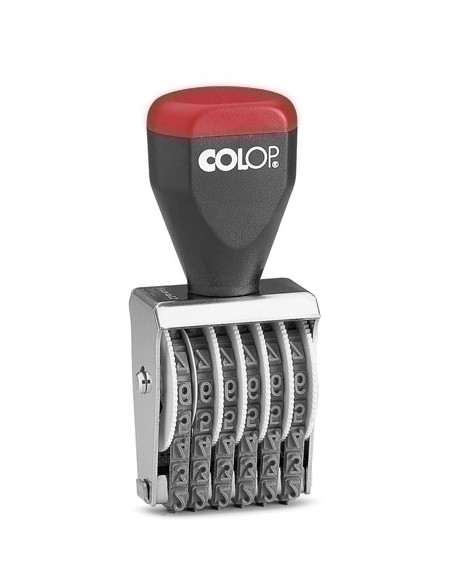 NUMERADOR MANUAL COLOP 05006 5mm/6 bandas
